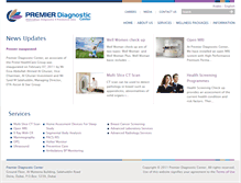 Tablet Screenshot of premierdiagnostics.ae